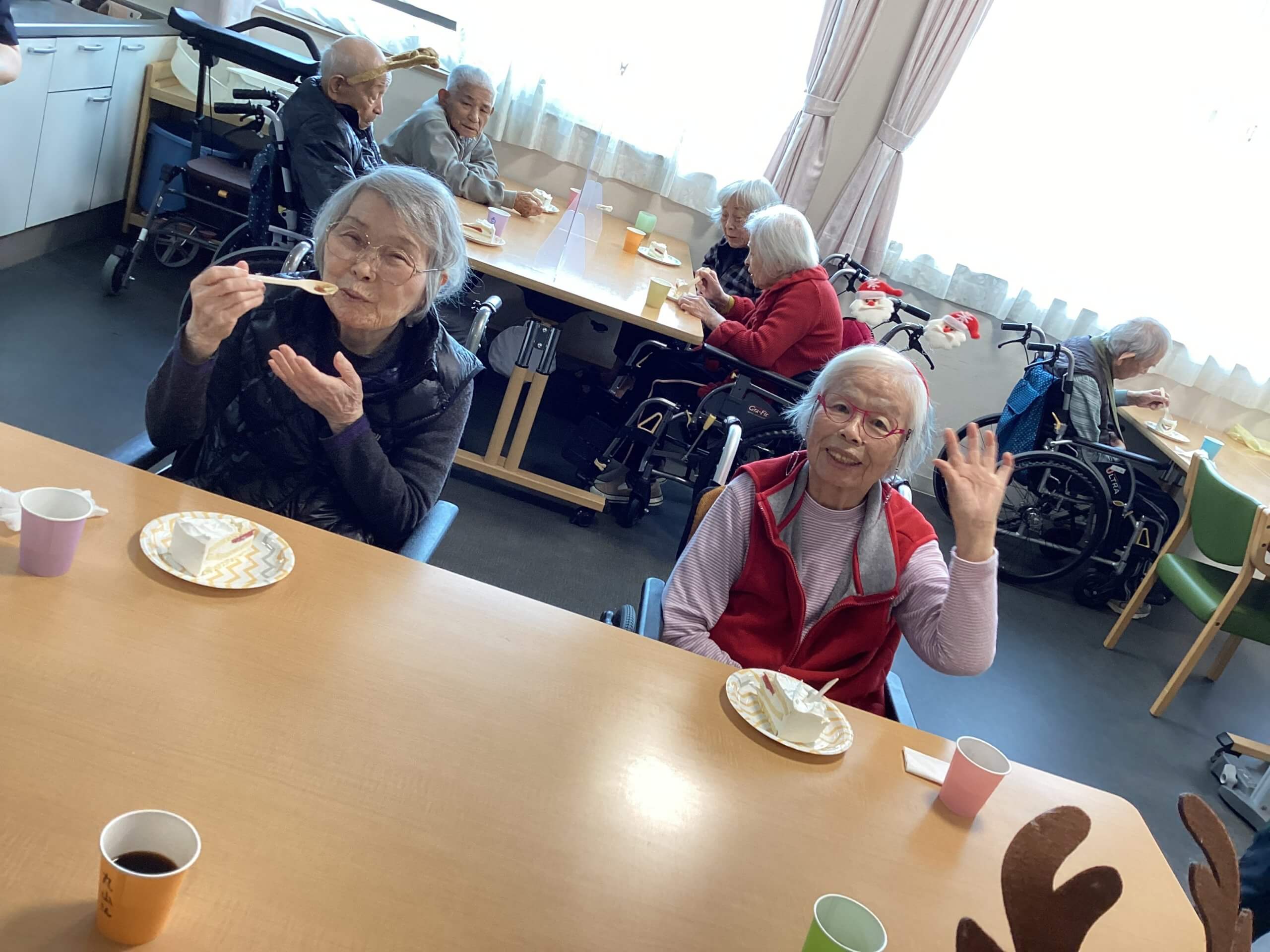 クリスマス会の様子